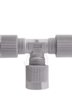 SO 23021-10/Tee union/瑞士进口pvdf三通接头