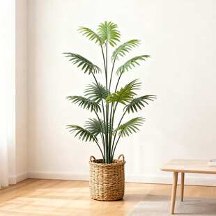 仿真绿植加洲葵蒲葵 北欧风装饰客厅落地大型室内盆栽摆件假植物