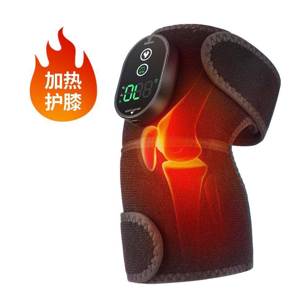 电加热护膝护肩通用充电款膝盖老寒腿艾草发热护具