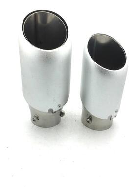 通用汽车尾喉铝合金尾嘴金色银色黑色改装排气管尾喉消声器