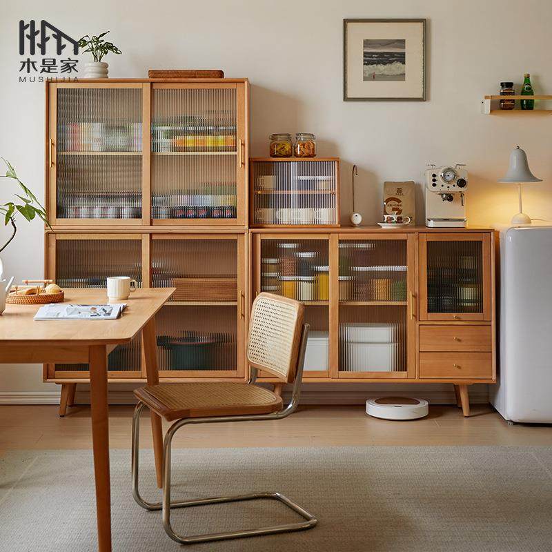 现代实木餐边柜简约柜子储物柜客厅边柜置物柜靠墙酒柜茶水柜,工业油品/胶粘/化学/实验室用品,其他实验室设备,淘宝优惠券,粉丝福利购,淘宝优惠卷