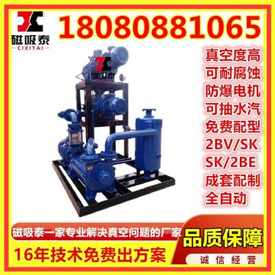 JZJ2B600-4.1真空机组ZJP600-150罗茨增压泵2BV5131水环真空泵18