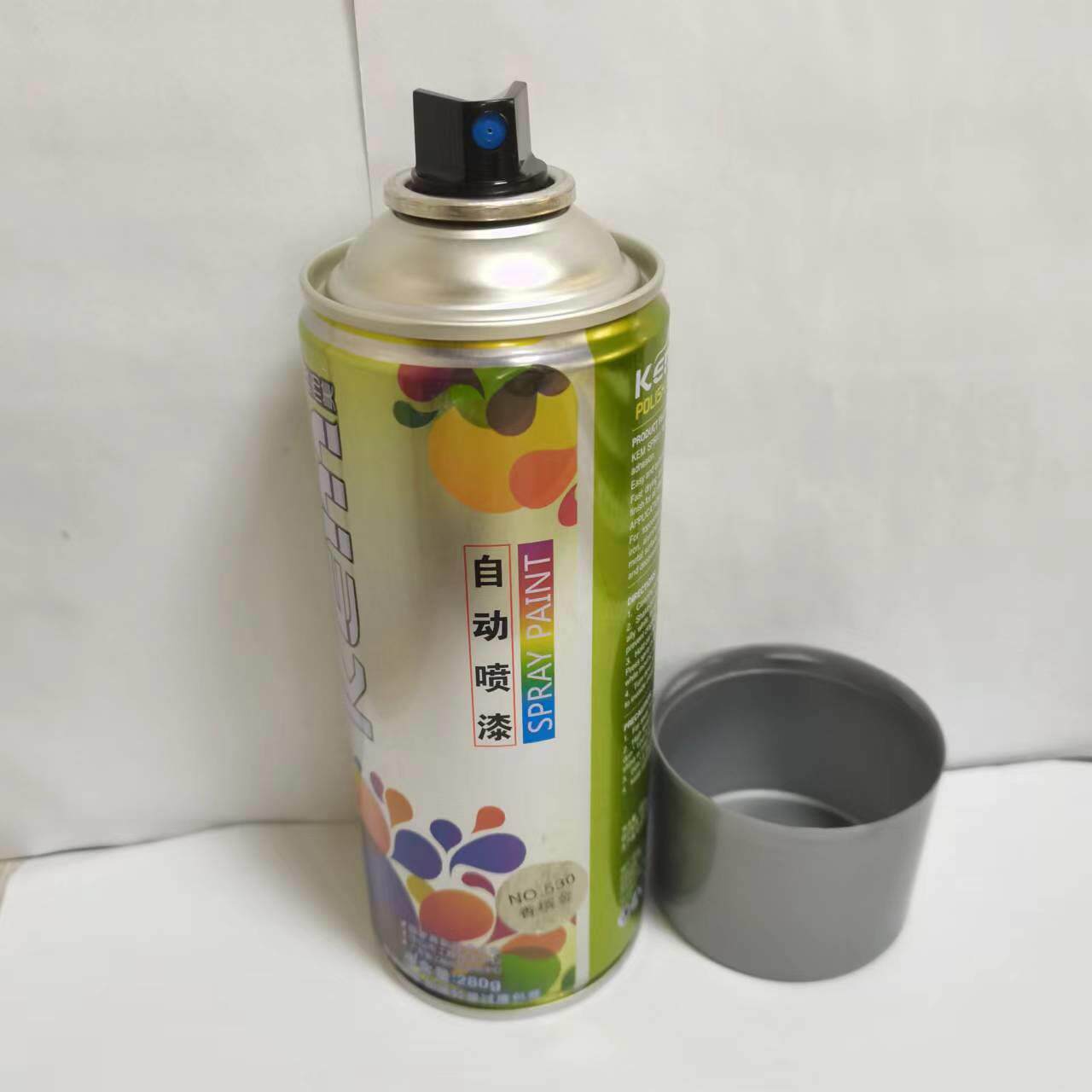 KEM快而美手摇自喷漆家具木器底漆280克净重汽车墙面漆防锈漆