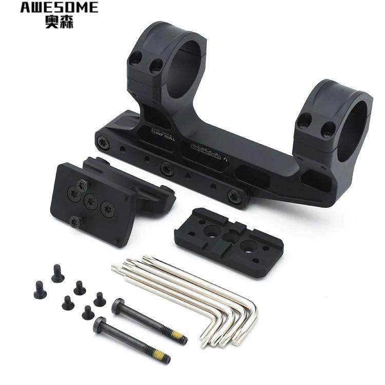 UNITYLPVO红点底座直径30MM夹具侧面增高夹45度T1RMR底座