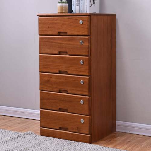 收纳柜带锁多功能窄柜客厅简约现代卧室收纳储物五斗柜客厅收纳柜