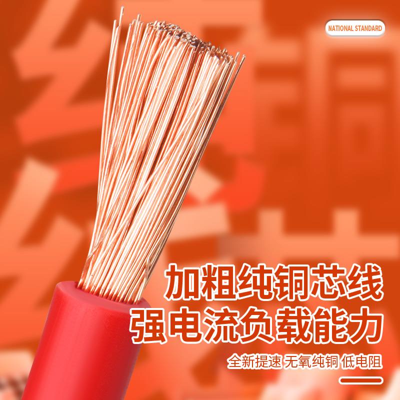 国标RV电线软线单芯多股铜芯电源电箱0.5 0.75 1.5平方控制电子线