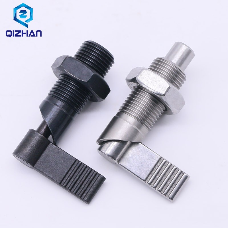 把手旋钮柱塞L型分度销GN612弹簧定位销止动伸缩插销SPXVB/SPXVBK