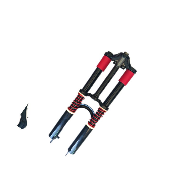 适用于电动车22寸载重王加粗双肩前叉电动三轮车前叉前减震器总成