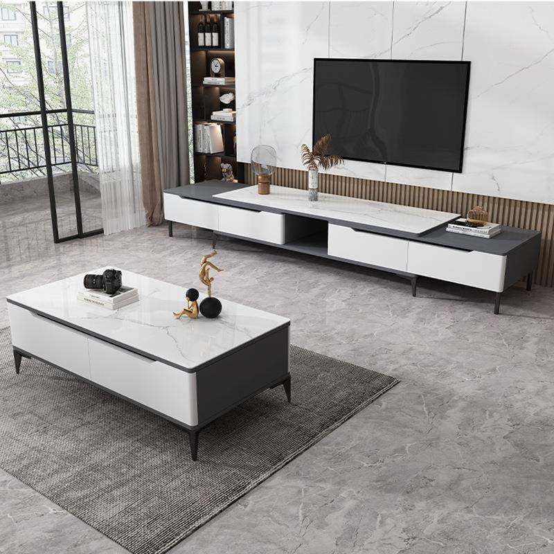 岩板茶几客厅家用小户型现代简约轻奢可伸缩电视柜组合茶桌伸缩款,农用物资,其他肥料,淘宝优惠券,粉丝福利购,淘宝优惠卷