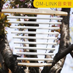 梵木果手摇9音音束手持旋转排铃静心冥想瑜伽音乐会伴奏小众乐器