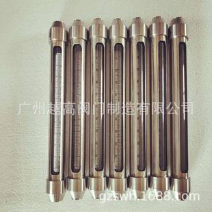 FA100拉杆式玻璃转子流量计不锈钢浮子流量计有机玻璃流量标定柱