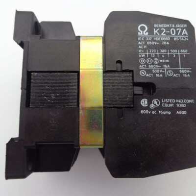 BENEDIKT&J?GER电容开关接触器