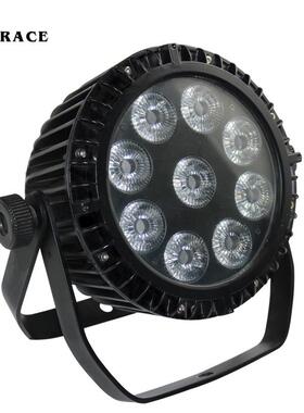 厂家供应舞台灯光9颗18w户外防水舞台LED帕灯RGBWAUV全彩染色灯