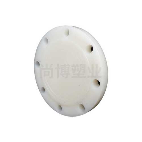 PVDF 法兰盲板厂家供应仿防腐pvdf开孔法兰盲板化工塑料管