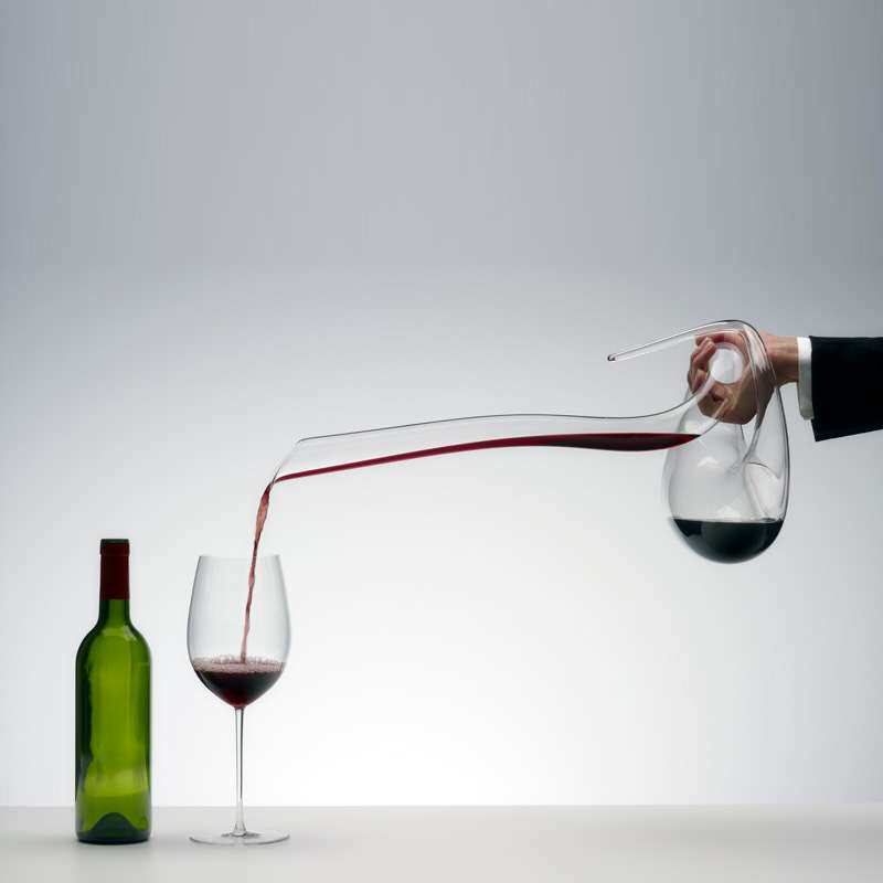 奥地利进口力多riedel EVE DECANTER水晶蛇型手工红酒醒酒盛酒器