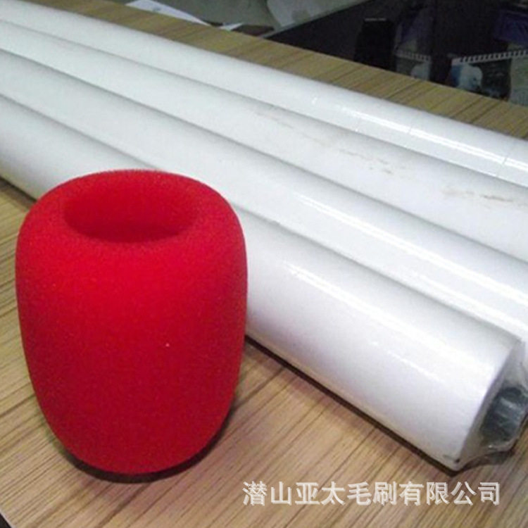 订置工业海绵玻璃清洗机清洁海绵滚刷吸水棒带轴吸水吸油辊