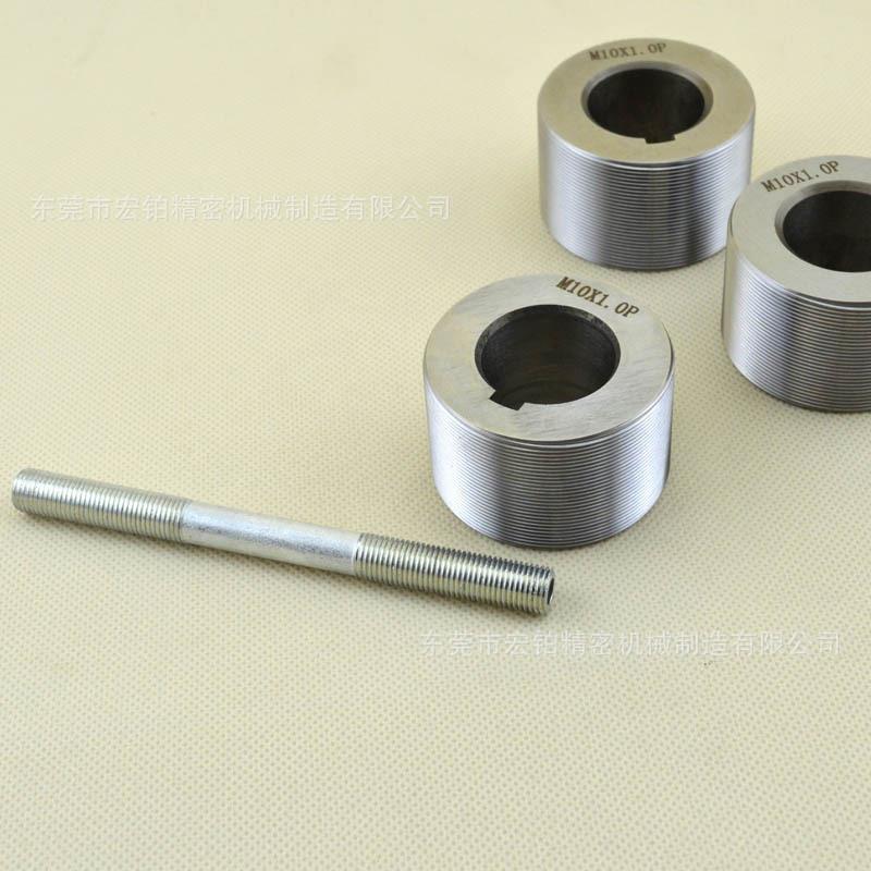 宏铂滚牙轮 三轴滚牙机半牙轮M12x1.0P内孔直径25.4mm厚度30-60mm