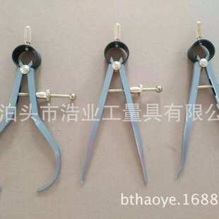 3件套弹簧卡规6 弹簧内卡规8”弹簧外卡规 弹簧分规10内外径卡尺