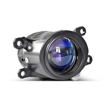 2寸双光透镜 汽车LED雾灯透镜 三色LED雾灯透镜超亮12V防水车灯