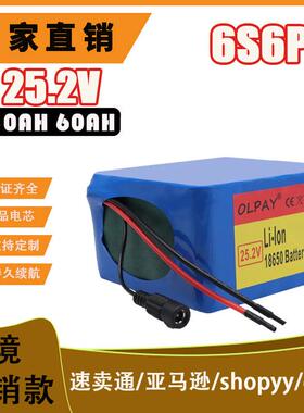 6S6P 18650 锂离子电池组 25.2V2000mAh 电动自行车助力车平衡车