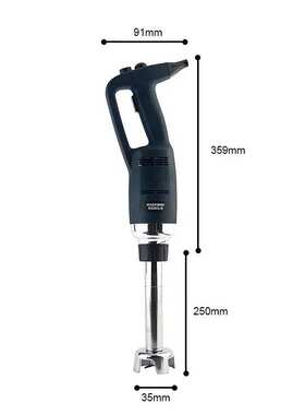 500W家用浸入式搅拌机4000-16000RPM商业食品手动搅拌机均质机