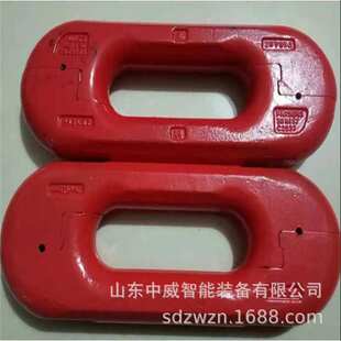 煤矿刮板机圆环链用接链环 14×50-B矿用圆环链用开口式连接环