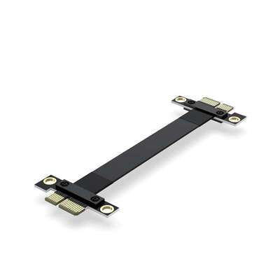 PCI-E3.0 PCIEx1延长线网卡PCIE 1X 36PIN转接线4X 公转公 母转母