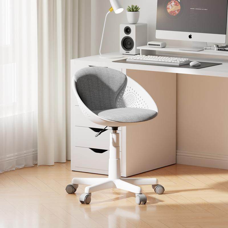 卧室旋转椅子靠背电脑椅小巧小型化妆椅家用儿童学生学习椅办公椅