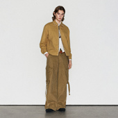 高街vibe高级感帆布工装 Deep Rain撞色织边条设计感美式 夹克