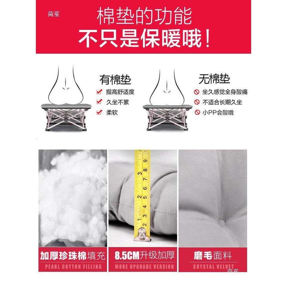 躺椅垫子折叠椅加厚棉坐垫懒人椅摇椅靠垫拆卸办公椅配件大全