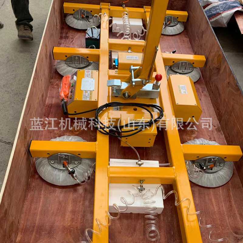 室内玻璃安装吸附吊具省力便捷400公斤电动吸盘自动化旋转翻转