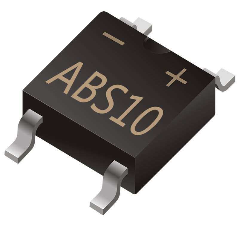 整流桥堆 ABS10 SOP-4 1A 1000V 单相玻璃钝化贴片超薄桥式整流器