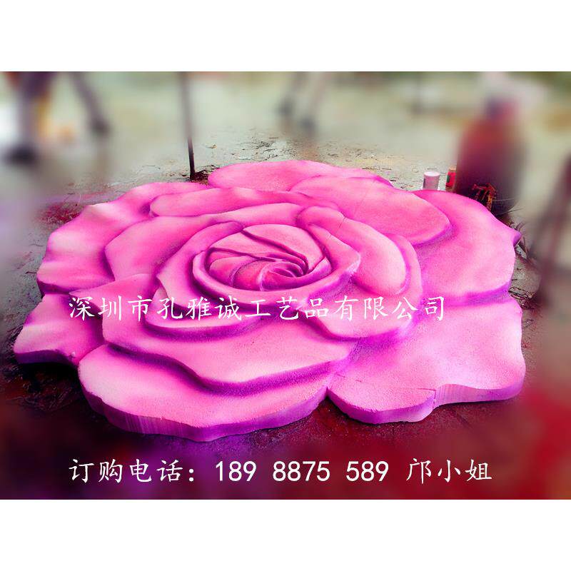 泡沫玫瑰花 圣诞花 春节元宵花灯 羊年花灯 泡沫雕塑 节庆装饰品