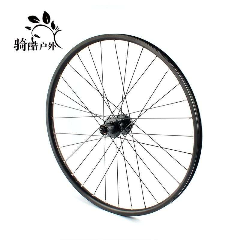 纯碟刹29寸 昆腾滚珠花鼓搭配双层轮圈山地车单独后轮轮组