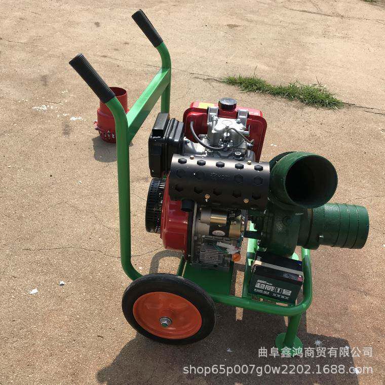 汽油抽水离心泵小巧便携式柴油离心泵灌溉用于4寸离心泵
