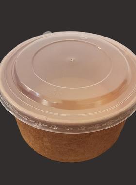 耐洁包装150mm/184mmPP一次性耐热塑料沙拉碗盖