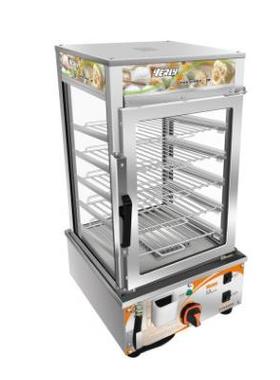 广州汇利VZB-25节能型蒸包机(五层)蒸汽加热柜保温陈列柜