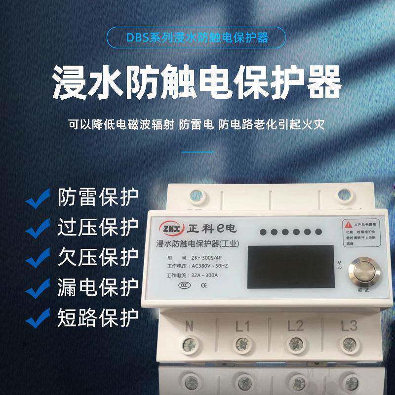 供应浸水防漏电保护器防雷智能漏电保护器浸水不伤人自动断