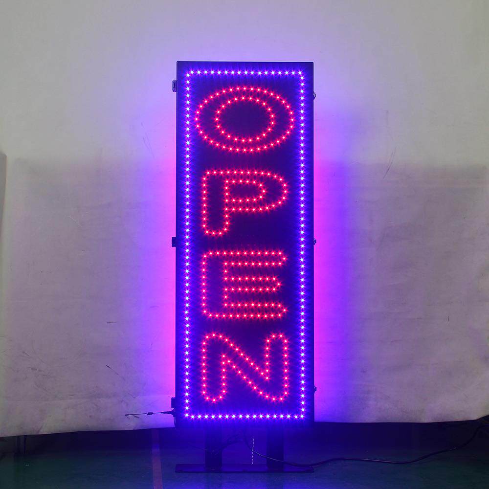 双面立式led创意英文字母灯造型发光字室外防水open广告牌