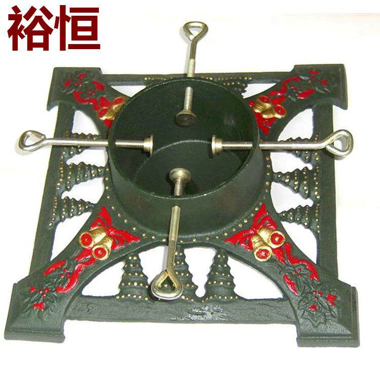 销售YH09511铁艺圣诞树底座铸铁工艺品系列多款任选