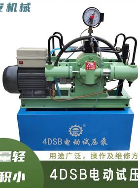 4DSB电动试压泵水管打压泵自动水压测压机四缸管道压力机