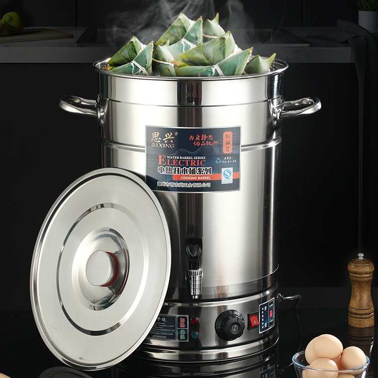 商用电热卤肉锅卤虾桶高汤桶烧水桶烧绿豆汤电煮面桶煮粽子锅