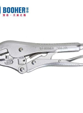 Booher宝合手动工具 直口带刃大力钳BH2106201/02 7