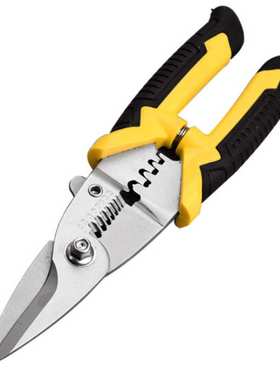 锴达8寸不锈钢多功能剥线钳剪线压接钳线槽铁皮电线铁线剪KT28102