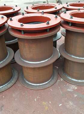 建筑工程指定钢制柔性防水套管厂家 DN50 B型柔性防水套管价格