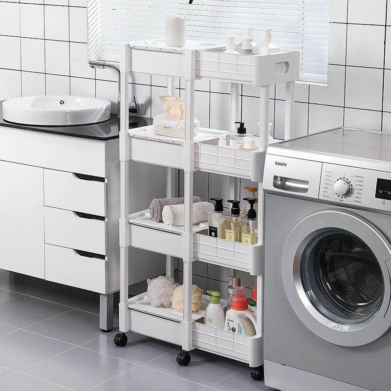 家用可移落地推车书架功多动能厨房卧室置物架舍学生宿杂物收7016,收纳整理,书桌收纳置物架,淘宝优惠券,粉丝福利购,淘宝优惠卷