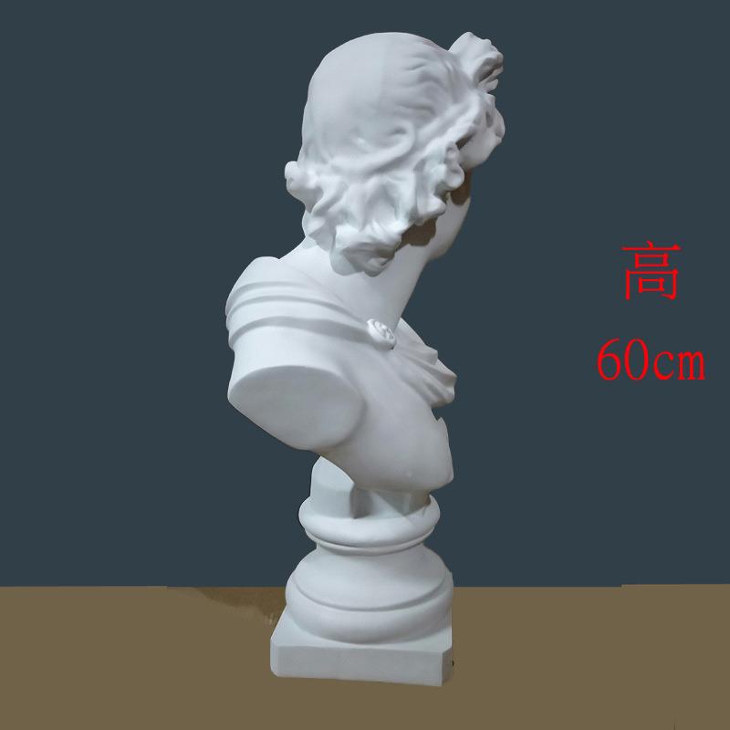 欧式人物摆饰树脂石膏太阳神阿波罗胸像58m胸像c仿雕475像雕塑摆