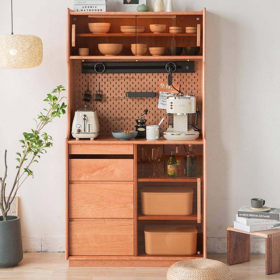 日式全实无木餐边柜家用小户樱桃木一型体地吧台边柜收纳物柜储落,农机/农具/农膜,其它农用工具,淘宝优惠券,粉丝福利购,淘宝优惠卷