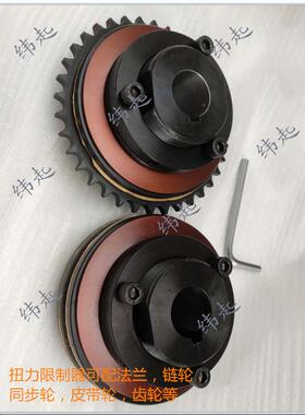 链轮齿轮式扭力限制器/TL摩擦5式扭矩保护0器TL5-137400-2TL5020-