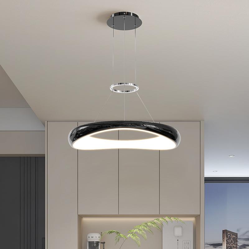 225年新款奶油LED个风性创意吊灯高亮全XDD光谱厅0吧台中山灯餐具